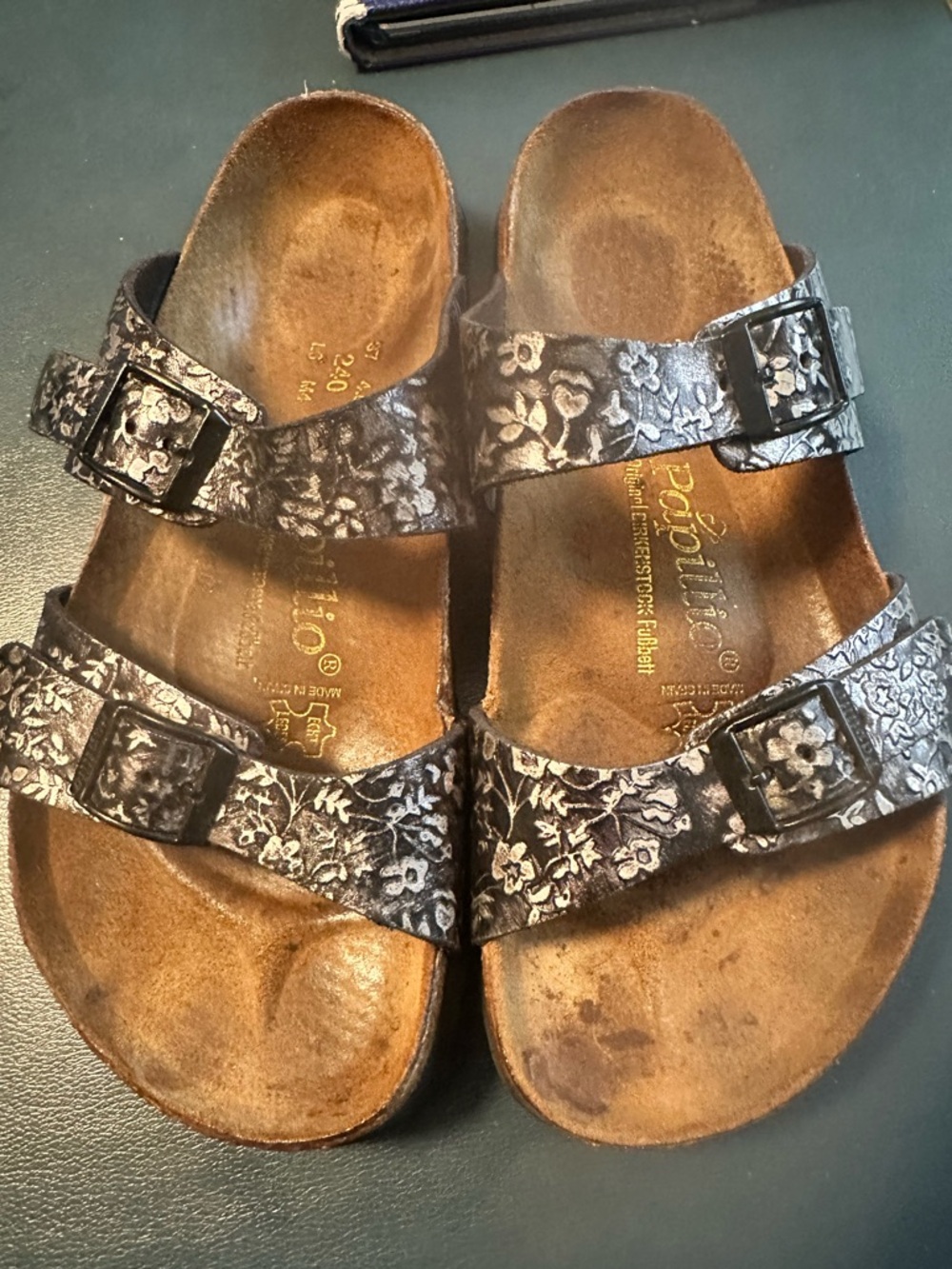 Birkenstock Papillio Sydney Pepe flower size 37 regular